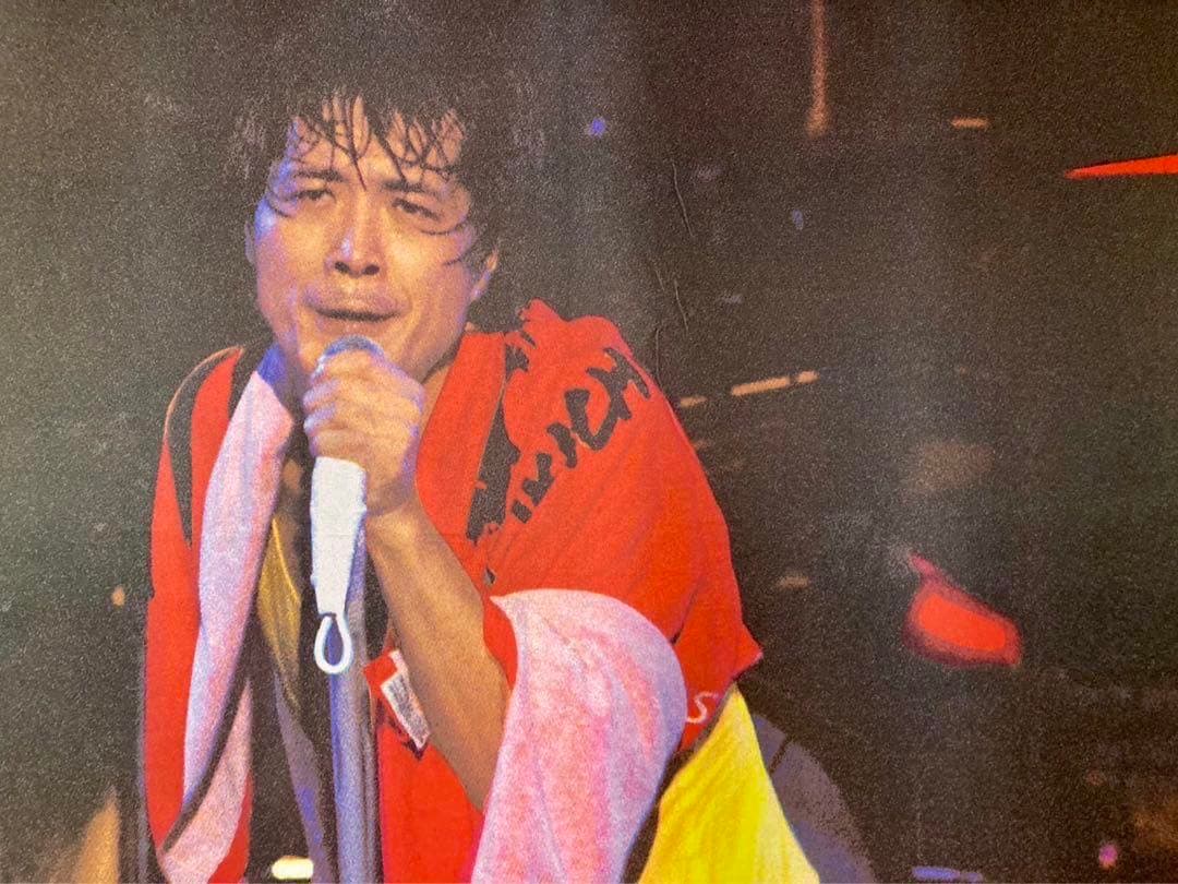 矢沢永吉 1985年　当時物　タペストリー　「TAKE IT TIME 」