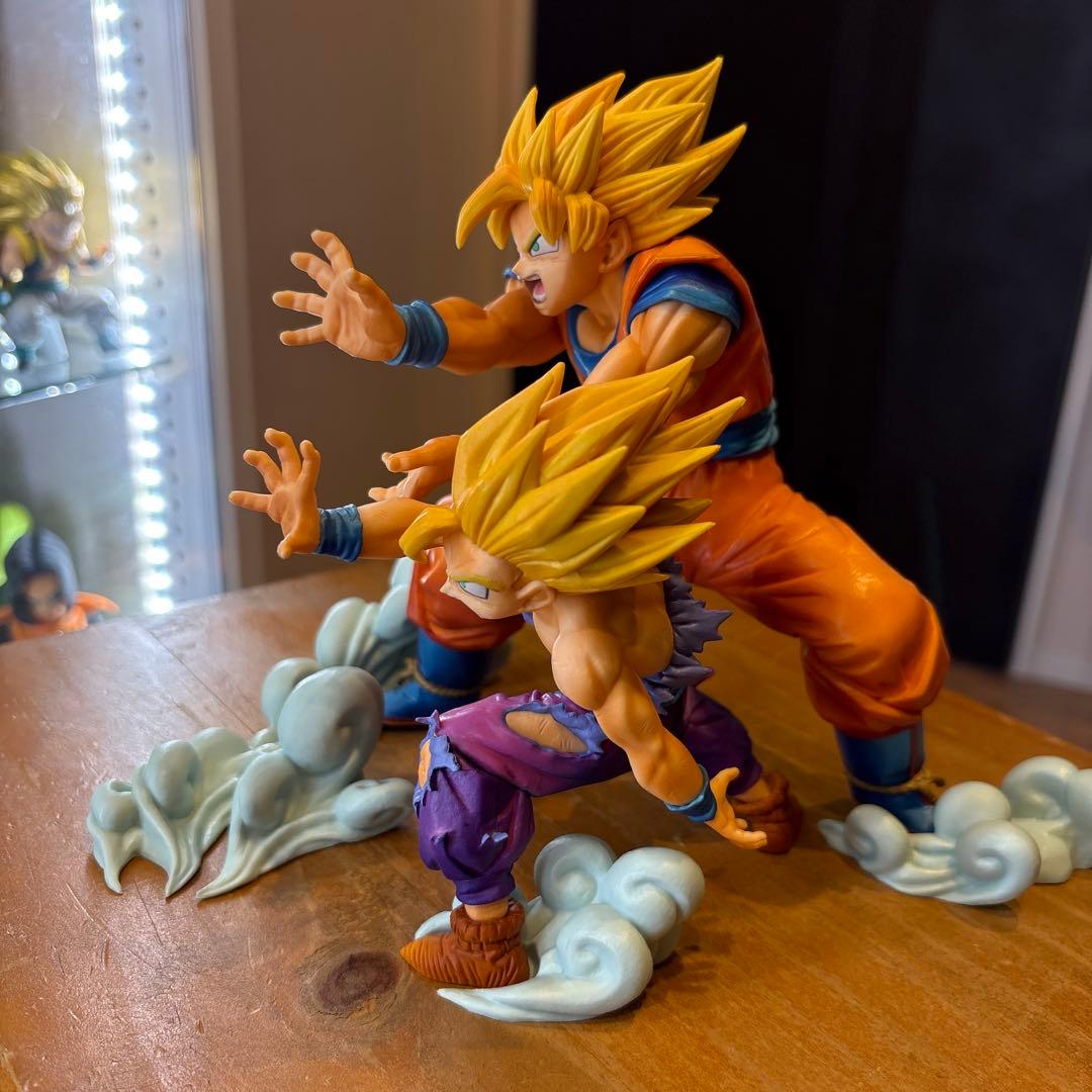 ドラゴンボール　一番くじ　A賞　親子かめはめ波 孫悟空&孫悟飯