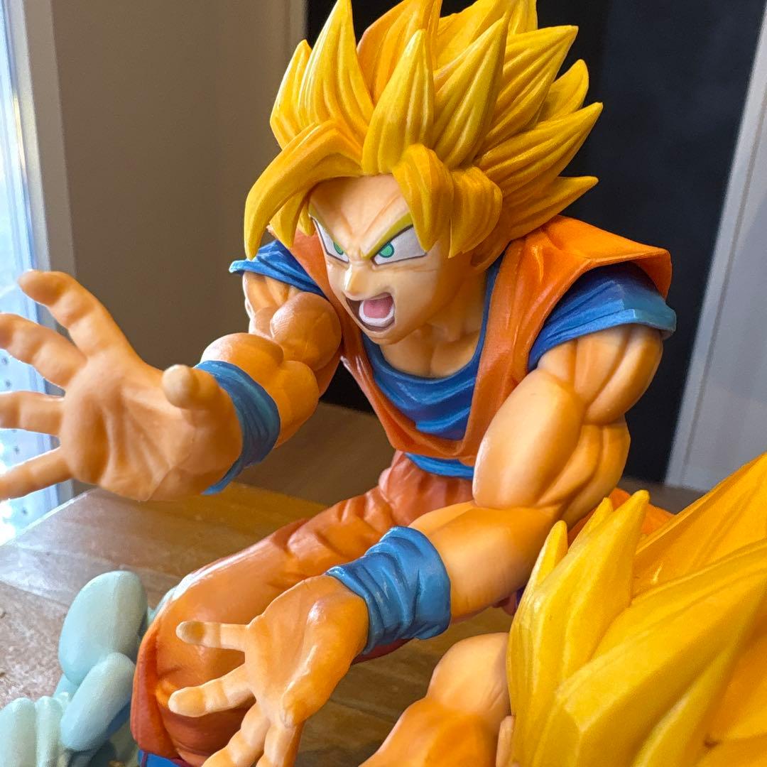 ドラゴンボール　一番くじ　A賞　親子かめはめ波 孫悟空&孫悟飯