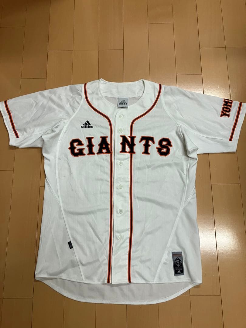 アディダス　ユニフォーム　読売巨人軍　読売ジャイアンツ　背番号無し　無地 読売ジャイアンツ 読売巨人軍 ユニフォーム アディダス 無地 背番号