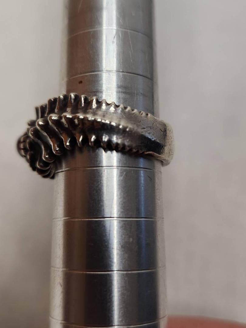 JAP工房 一馬 生命のリング ガーネット 19号程度(画像参照) 15.89ｇ