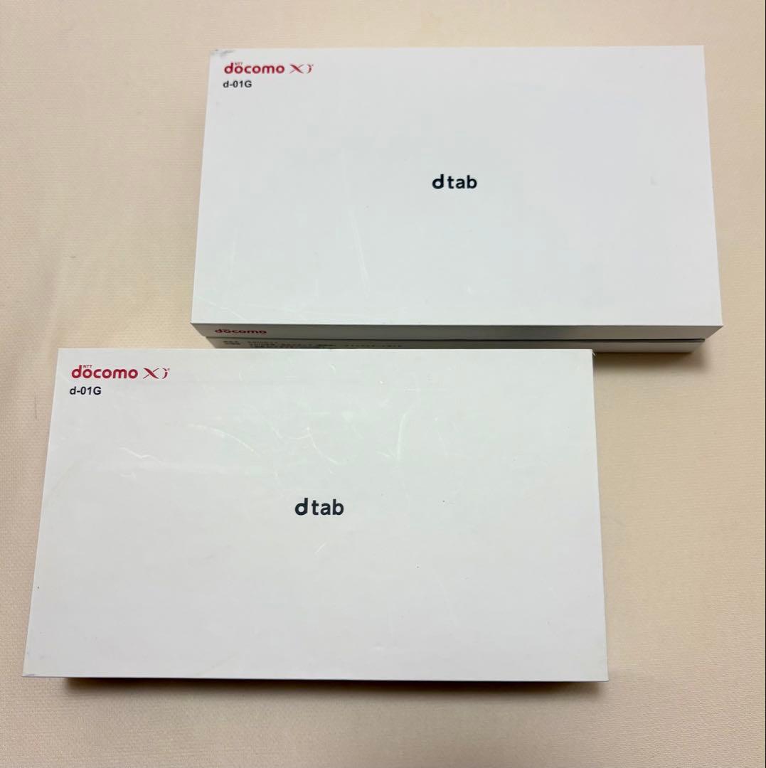 【お値下げ】 docomo dtab d-01G タブレット 本体　2台セット Amazon.co.jp: docomo d-01G dtab Silver Tablet White Rom : Computers