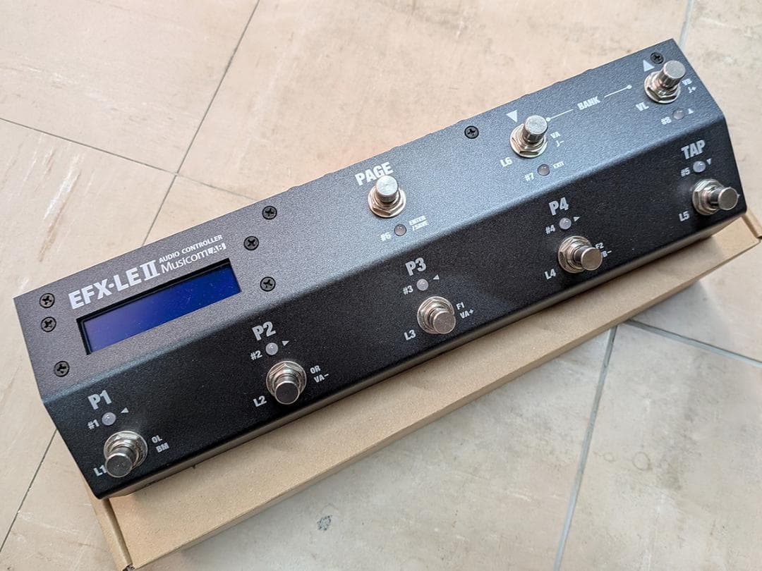 MusicomLAB EFX-LEII MIDIループスイッチャー MusicomLAB | EFX-LEⅡ | MIDI ループ・スイッチャー | 製品情報