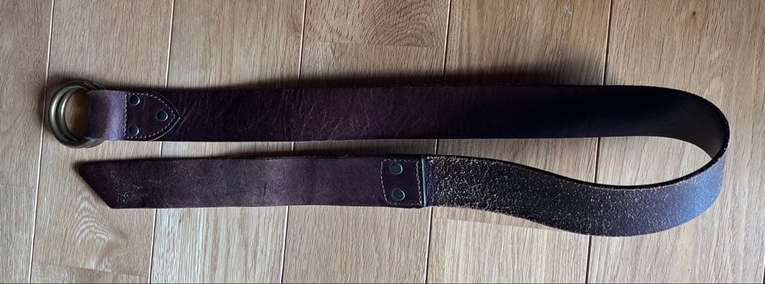 最終価格RRL ダブルリング レザーベルト BRASS 34インチ 楽天市場】【Wリングベルト】 栃木レザーベルト 40ミリ幅 ダブルリング