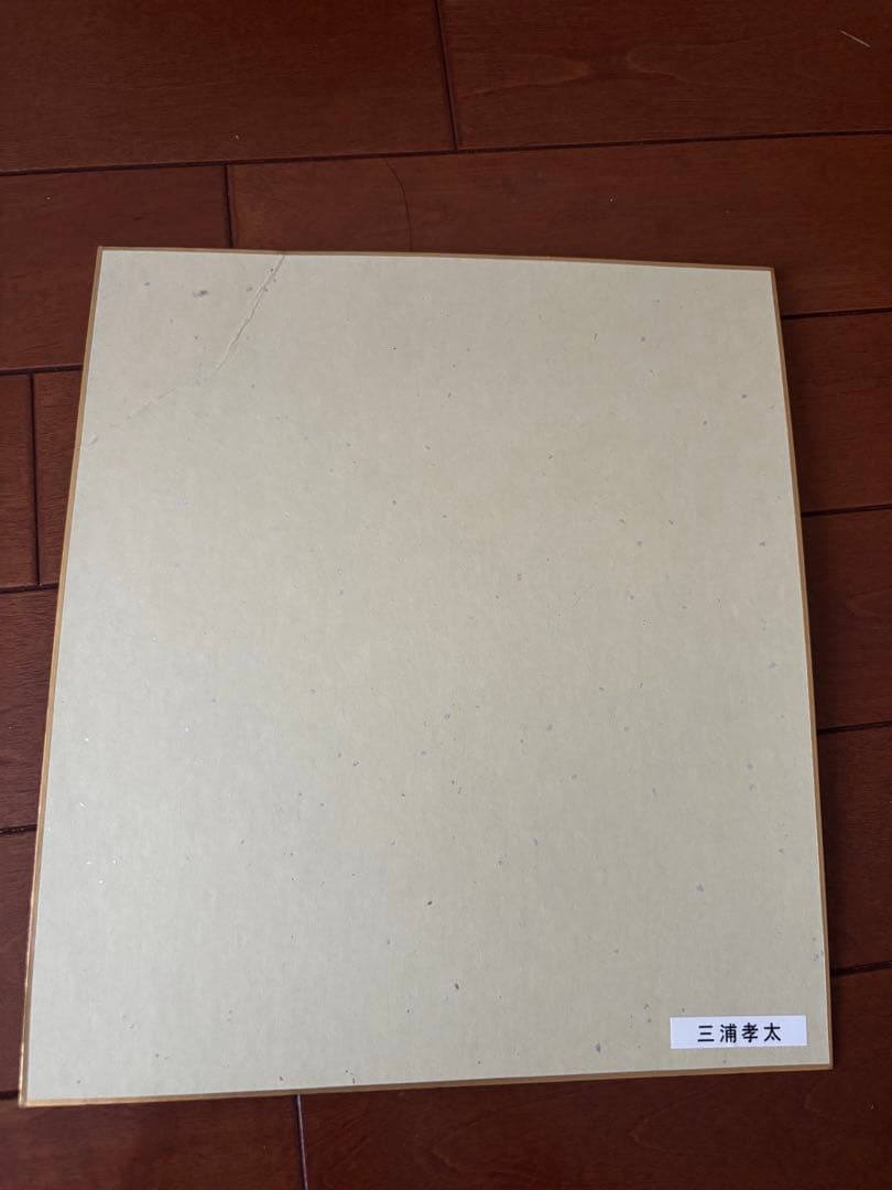 三浦孝太 サイン色紙 RIZIN Kota Miura - メルカリ