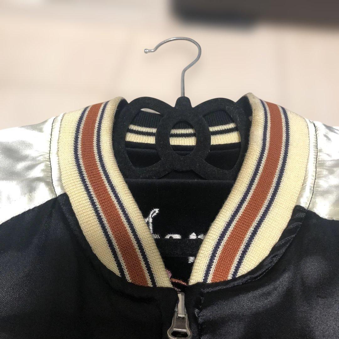 こ*ぶ様 【希少】爆裂爛漫娘 がしゃどくろ 髑髏　ベロア　別珍リバーシブル スカ