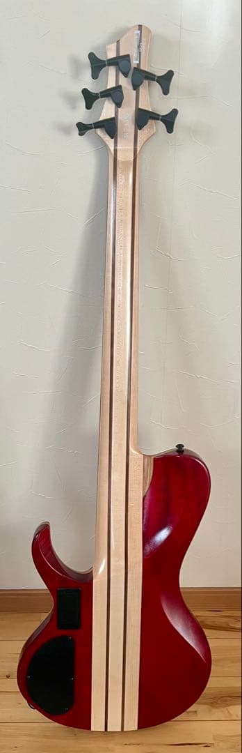 5弦ベースWeathered Black Low Gloss アイバニーズ - メルカリ