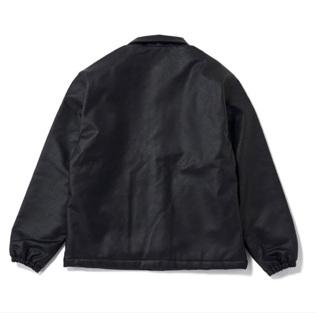 ROLLER FAKE LEATHER COACH JACKET XL - メルカリ