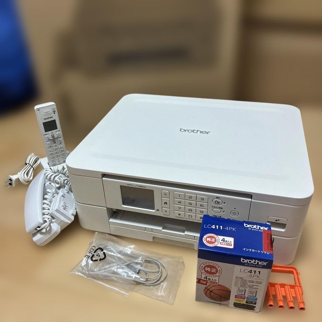 brother プリンター MFC-J739DN　子機付き ブラザー工業 子機3台付き MFC-J739DN A4インクジェット FAX複合機