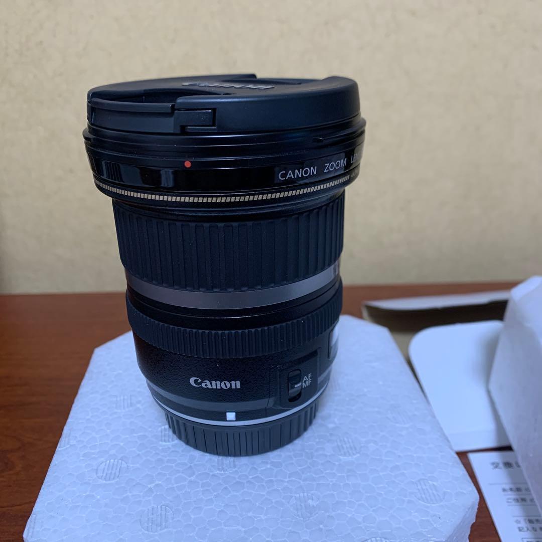 展示未使用品　Canon ズームレンズ EF-S10-22mm F3.5-4.5