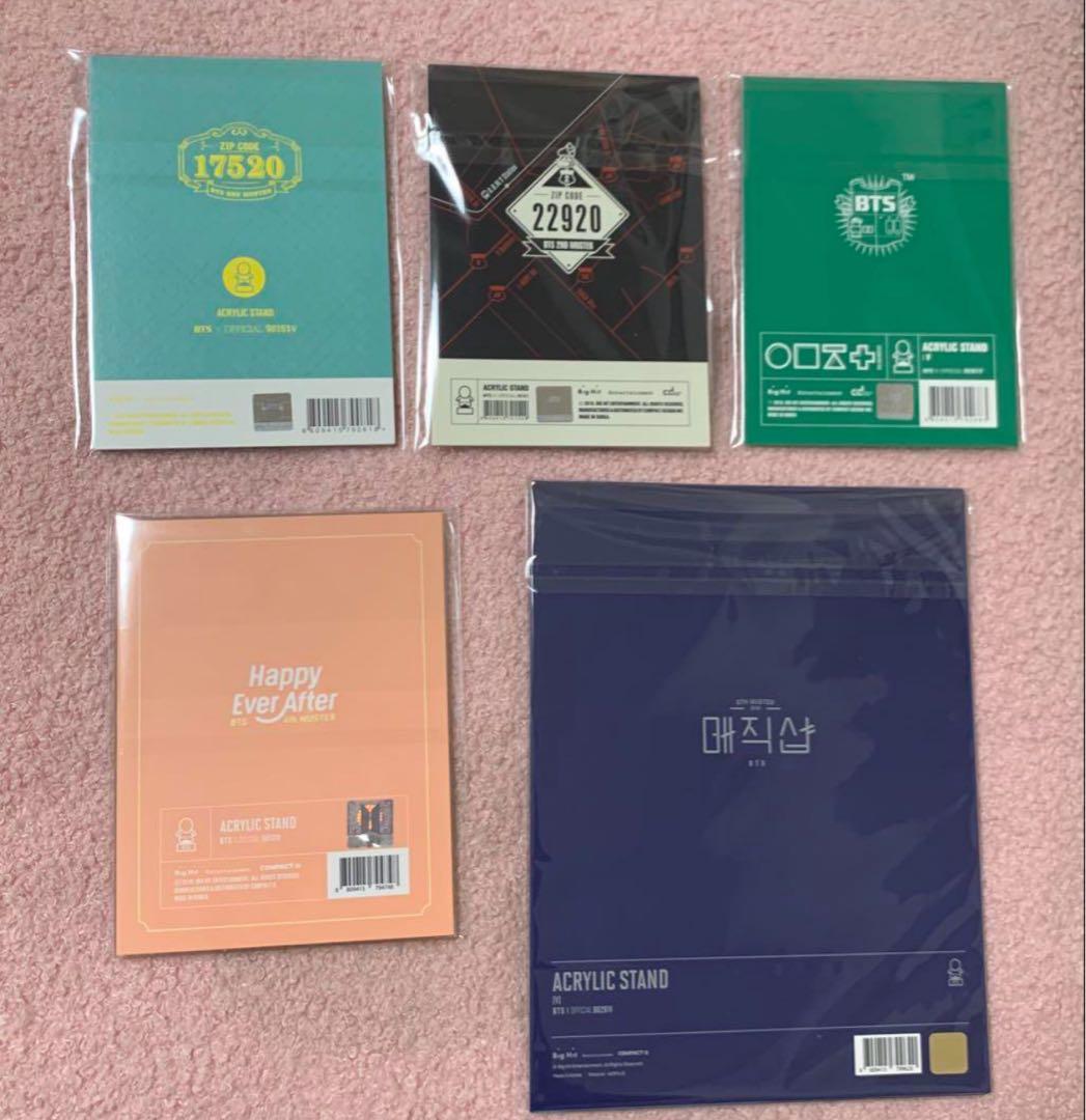 BTS 　テヒョン　テテ　V 公式　アクリルスタンド