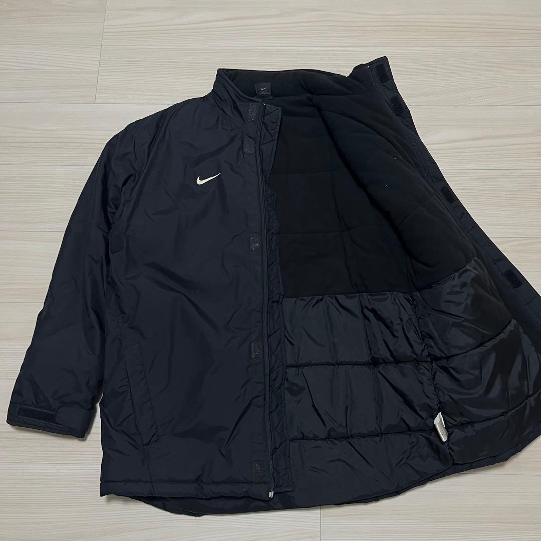 NIKE × マンチェスター・ユナイテッド 中綿ベンチコート ブラック L