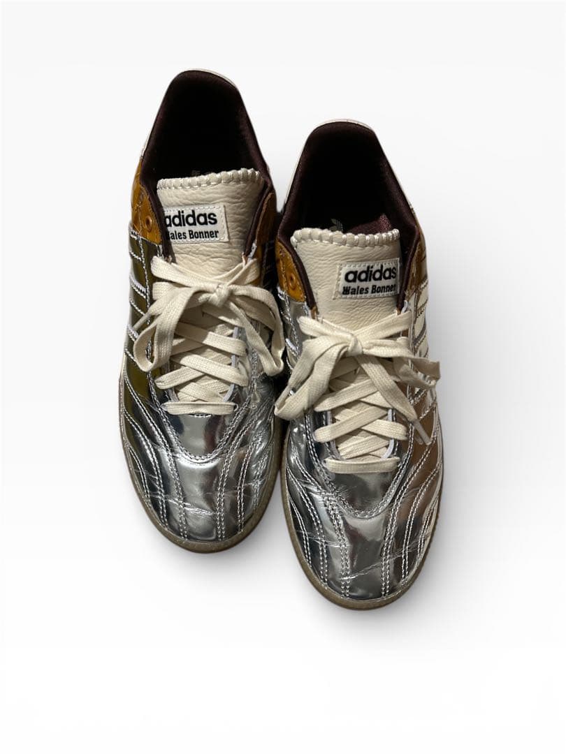 美品adidas×WALES BONNER MN SAMBA LLIC Wales Bonner × adidas Samba Nylon Low 