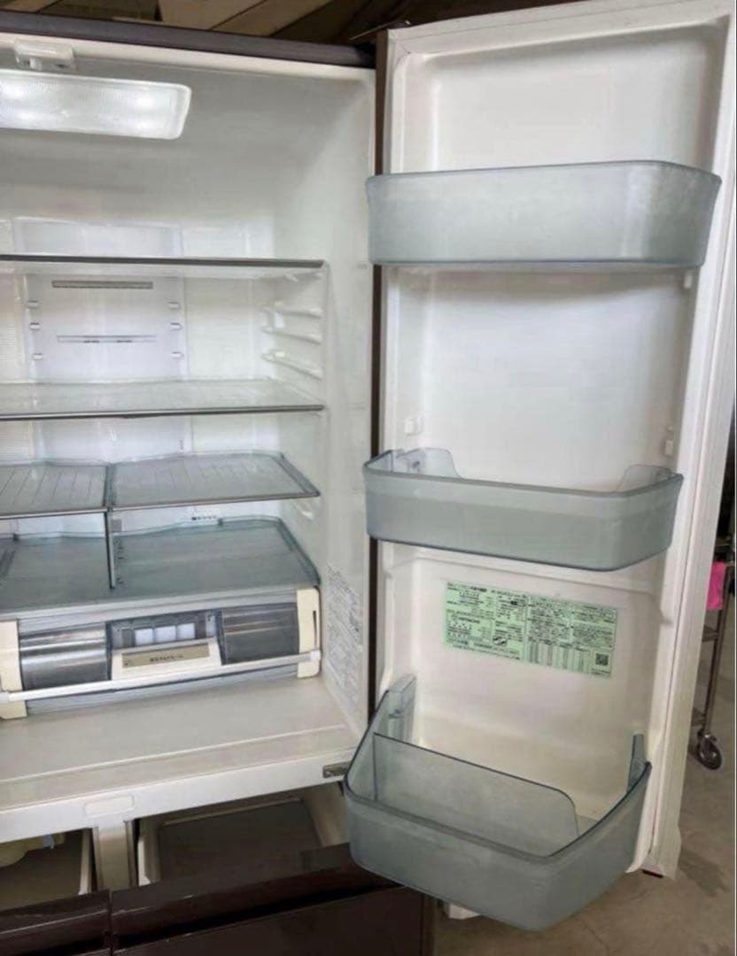 2019年式 430L 日立 6ドア冷蔵庫 R-XG43J(XH) - メルカリ