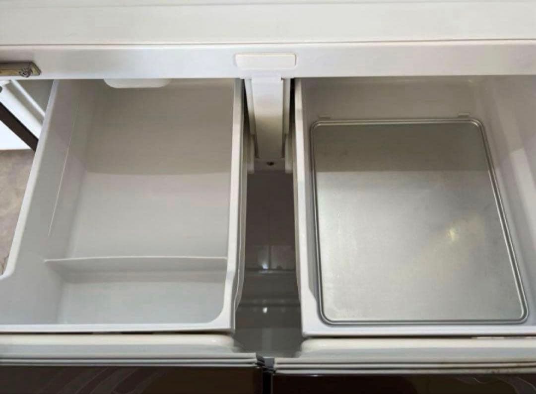 2019年式 430L 日立 6ドア冷蔵庫 R-XG43J(XH) - メルカリ