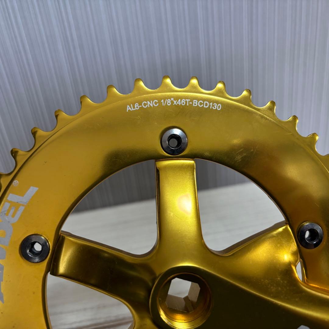 希少モデル】ANDEL RSC1 クランクセット ゴールド 46T 170mm - メルカリ