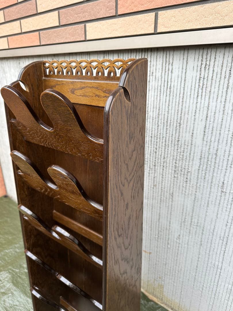 スリッパラック】パリの雑貨屋 インテルナ南條 オーク材 国産