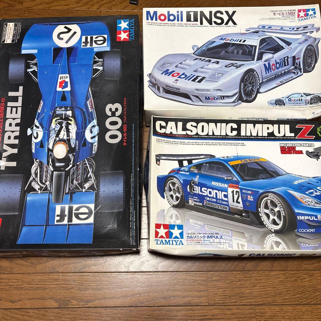 TAMIYA TYRELL&CALSONIC&IMPULZ3台セット！