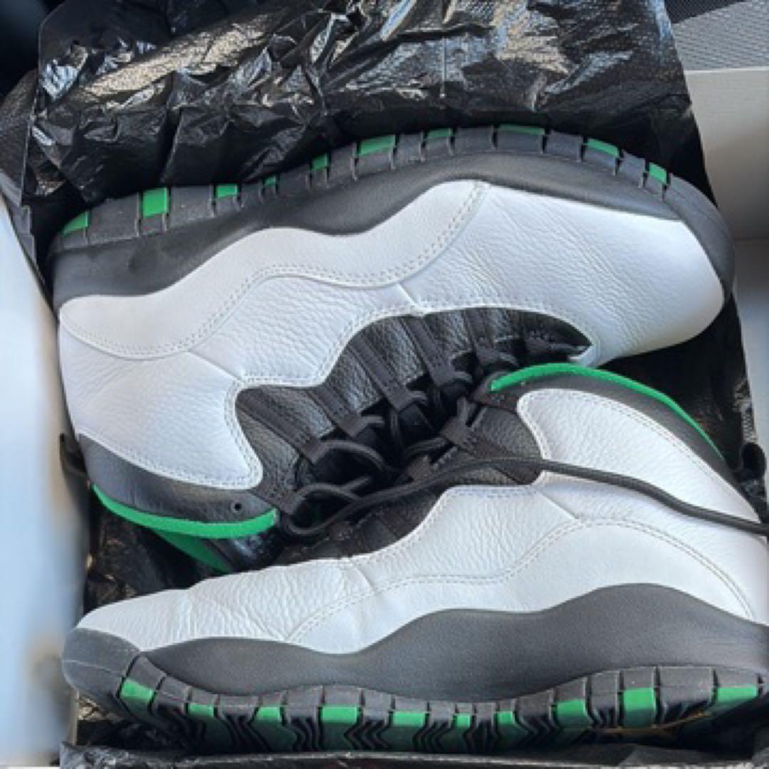 エアジョーダン 10 ホワイト/グリーン 国内10月19日発売予定】ナイキ エアジョーダン10 