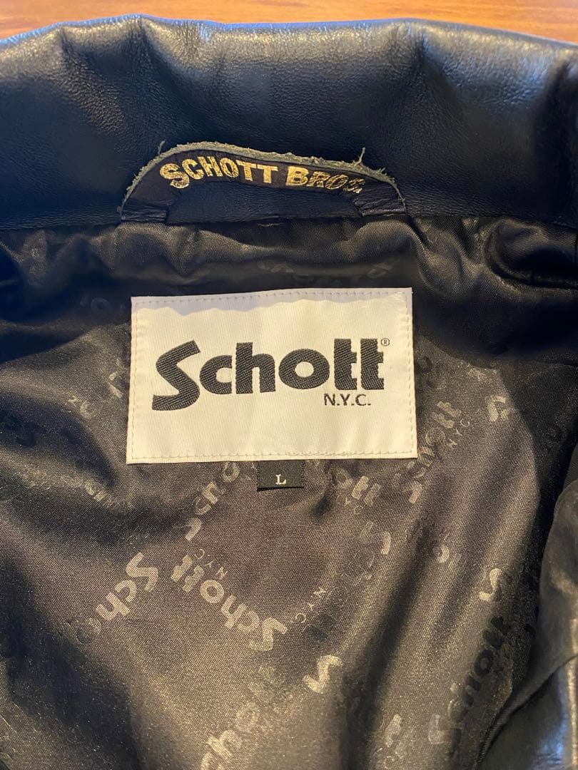 Schott ショット beauty&youth別注 レザーコーチジャケット L - メルカリ