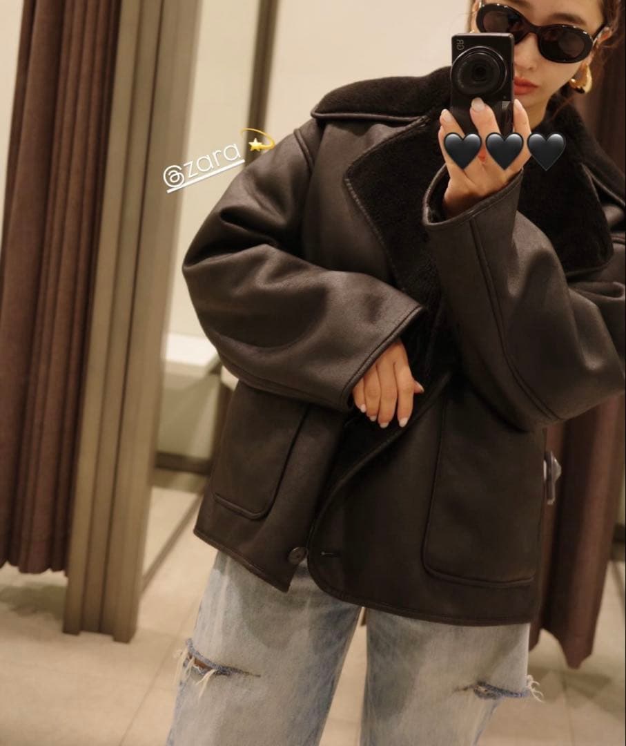 新品未使用♡ZARA ダブルフェイスジャケット ZW COLLECTION - メルカリ