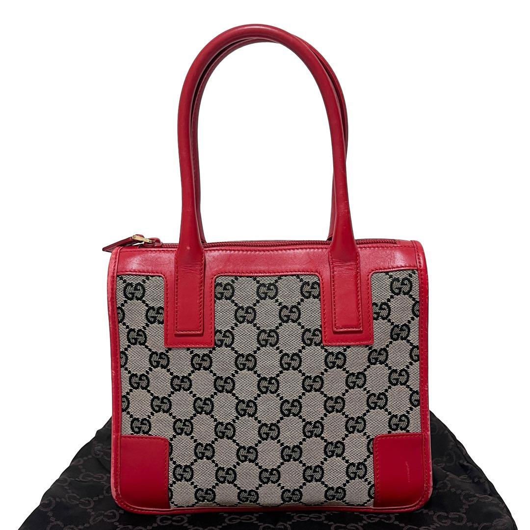 GUCCI グッチ ハンドバッグ トートバッグ GGキャンバス 000・0856