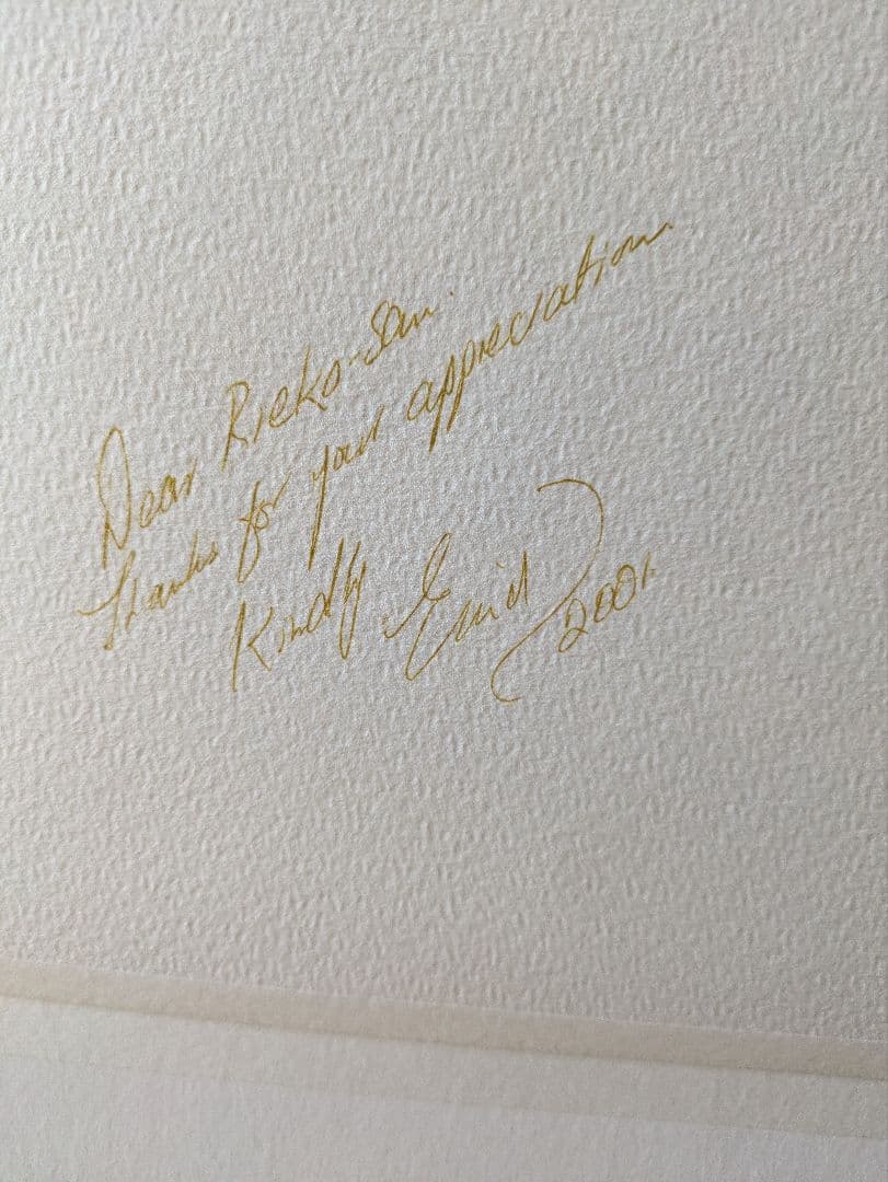 エニッド　ホッシンガー　アクリルアート2000年