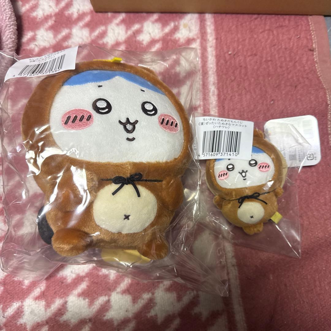 ちいかわ たぬきだもんくじ B賞 ＆ C賞 ハチワレ セット - メルカリ