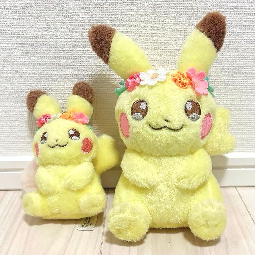ピカチュウ　イースター　ぬいぐるみ　マスコット　セット　2017