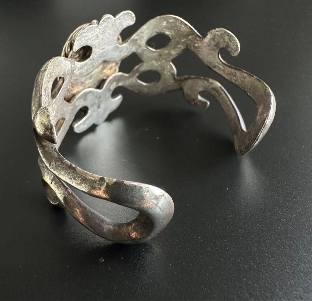 NAVAJO Robert Chee ローンマウンテンターコイズ バングル - メルカリ