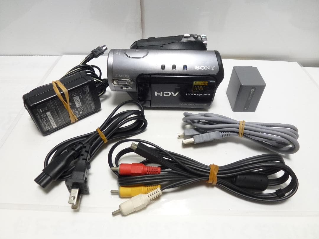 動作品　Mini DV　ソニーデジタルビデオカメラ　SONY HDR-HC3 Amazon.co.jp: SONY デジタルハイビジョンカメラレコーダー(シルバー