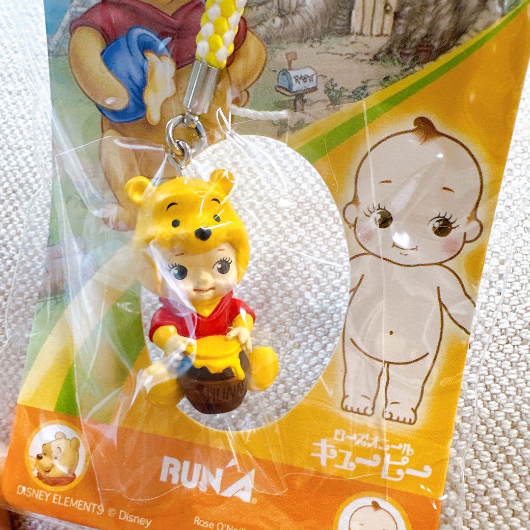 キュージョン くまのプーさん キューピー ストラップ プーさん