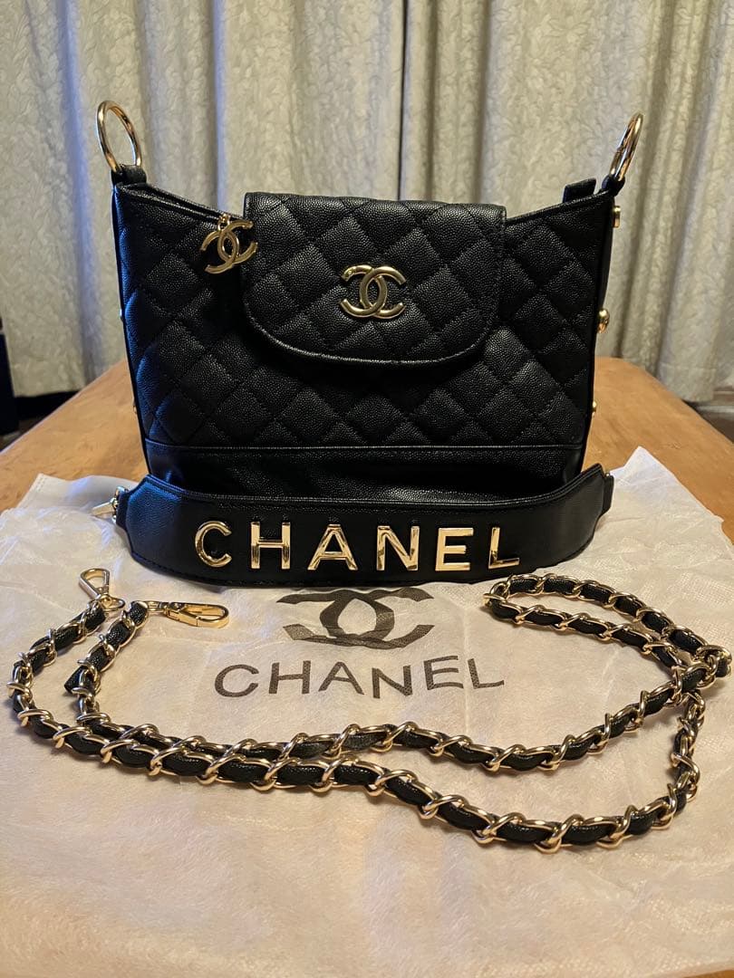 非売品】CHANEL シャネル キルティングチェーンショルダーバック