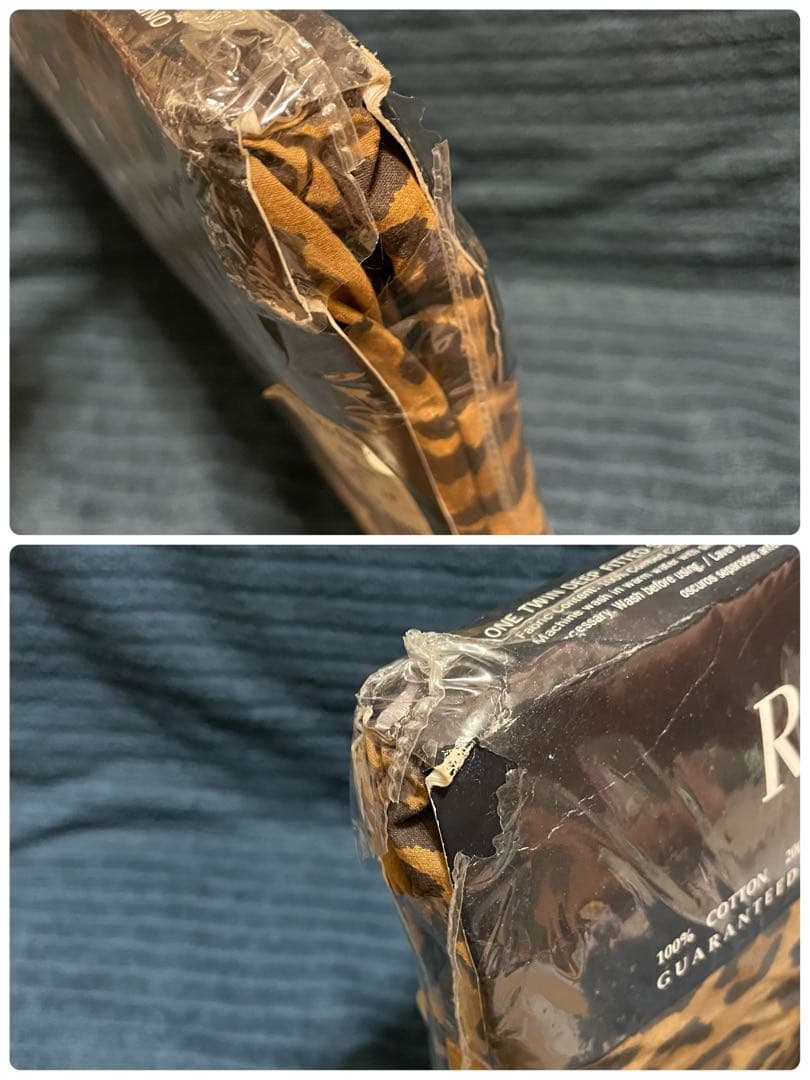 未使用品】 「ラルフローレン ヒョウ柄シーツ」 RALPH LAUREN - メルカリ