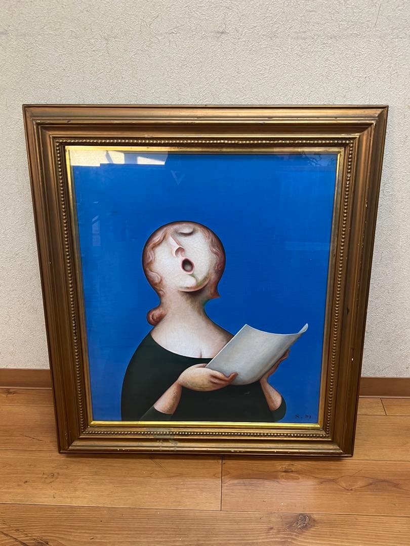 前田舜敏「唄う」油彩 10号 前田舜敏「唄う」油彩 10号 | 激安通販のイーサプライ