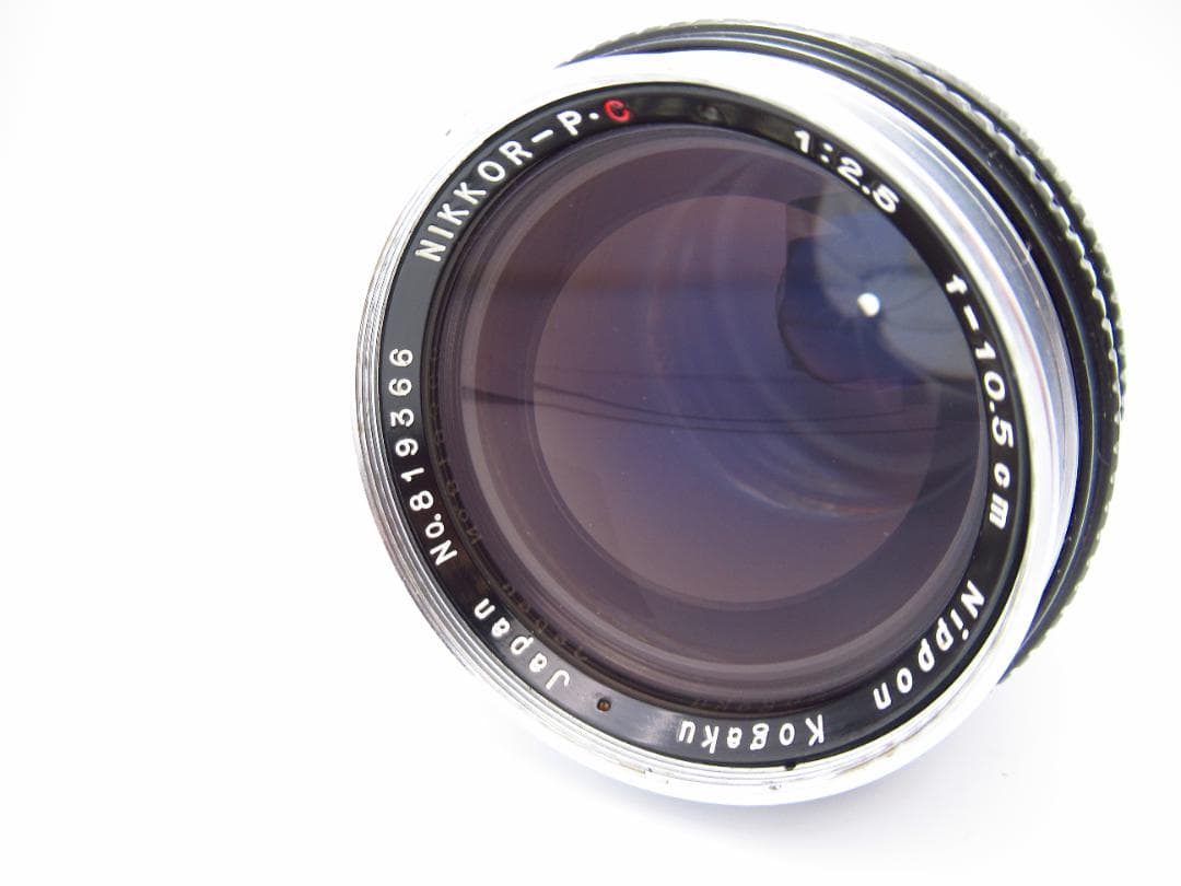 激レア！ニコン Nikkor-p.c 10.5cm 2.5 コンタックスCレンズ