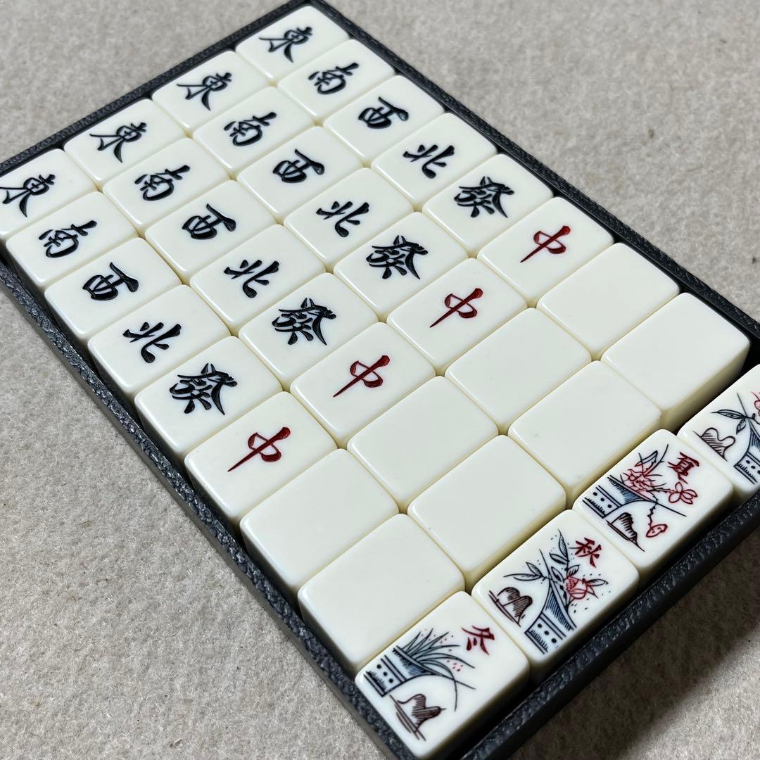 麻雀牌 関東書体 雀鬼 虎一筒 麻雀 重量牌