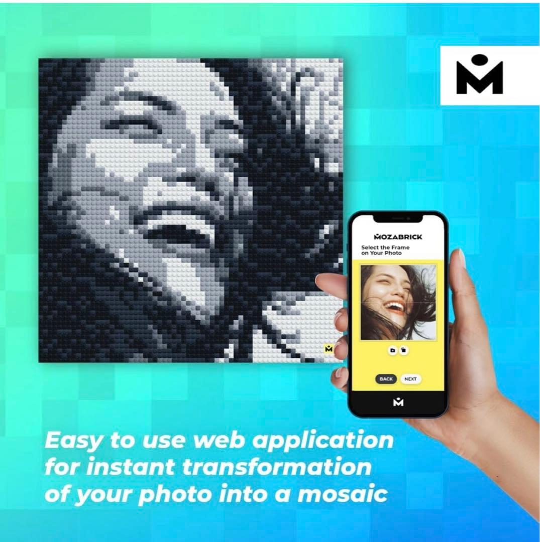 MOZABRICK★どれでも写真モザイク映画★　富山県在庫！ピックセルアート！