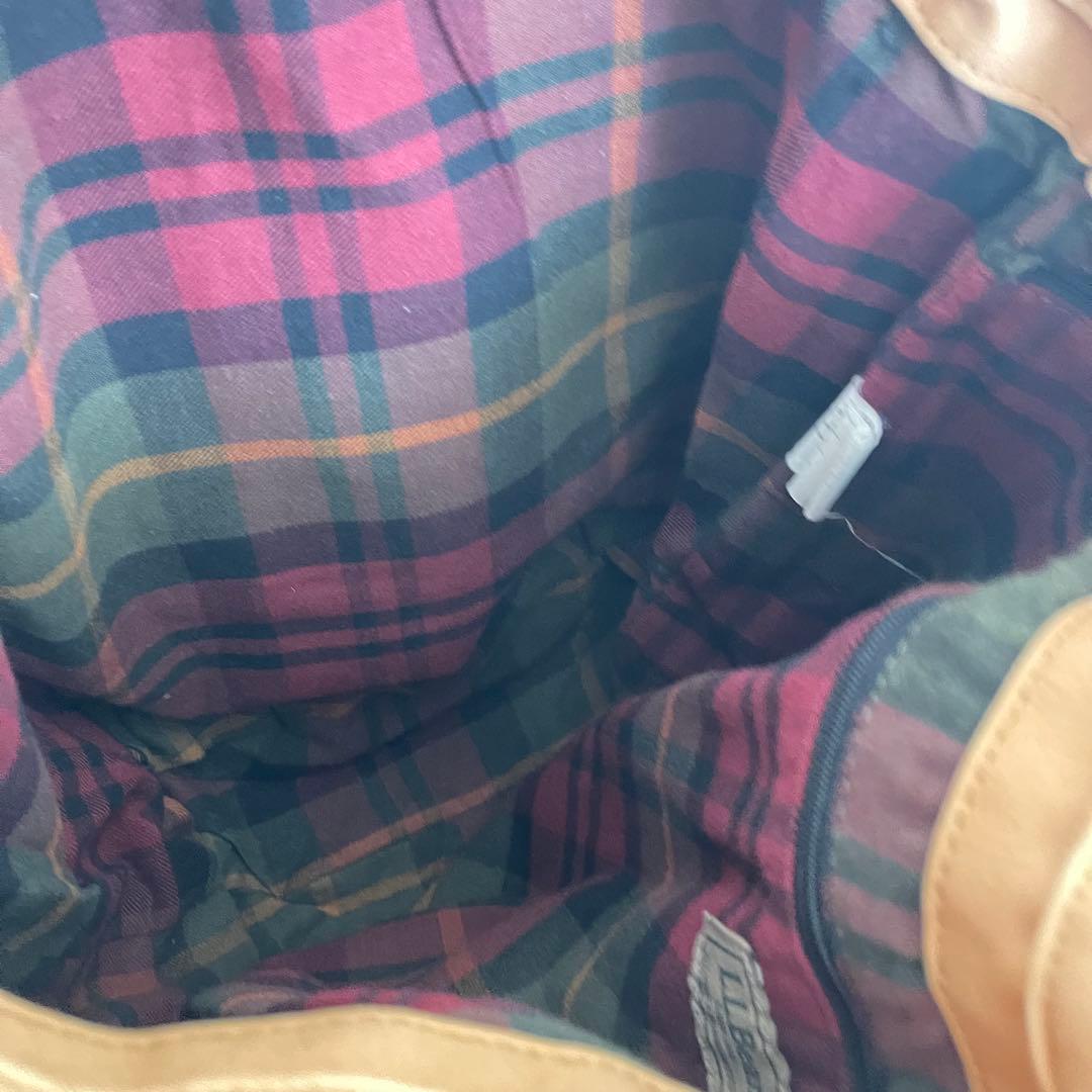 ヴィンテージ　L.L.Bean トートバッグ レザーハンドル