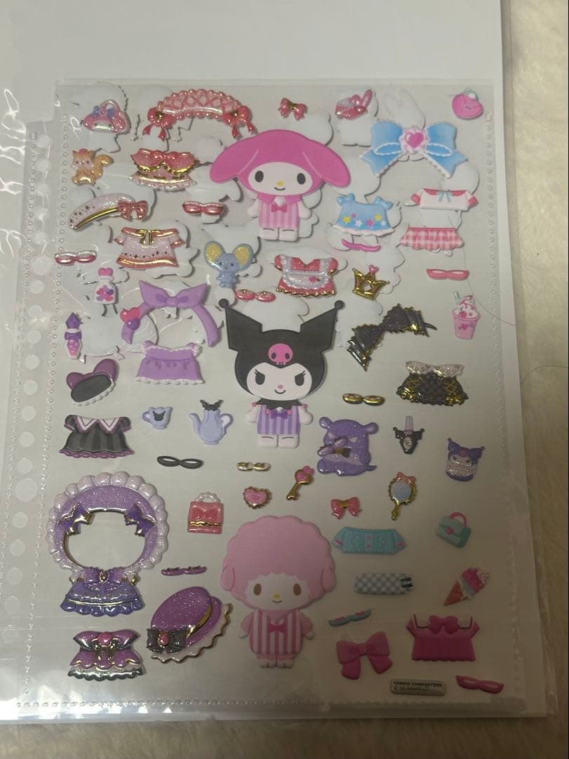 シール帳 バインダー付き ボンボンドロップシール