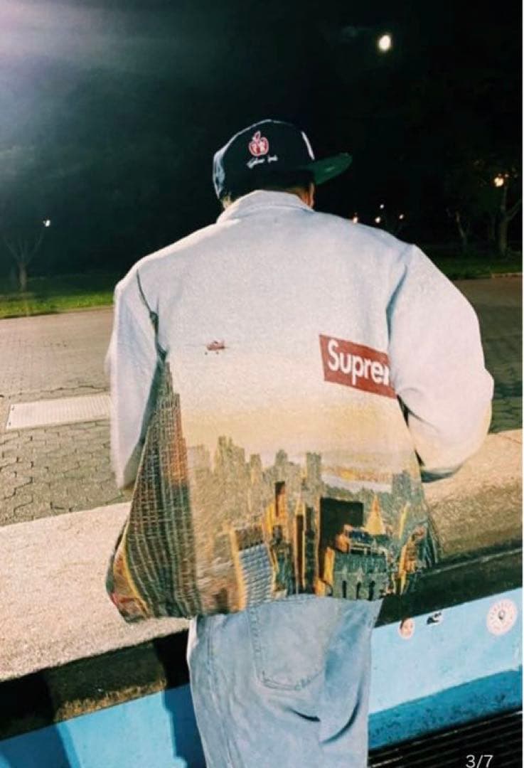 Supreme Aerial Tapestry Harrington 完売品 L - メルカリ