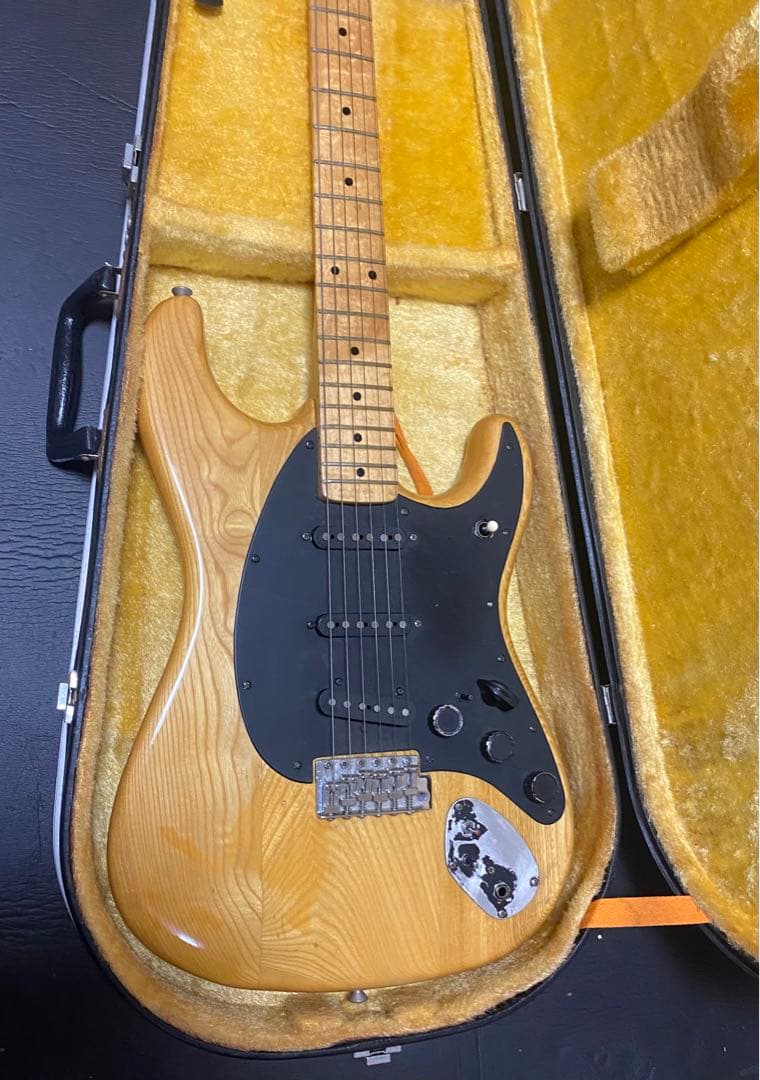 MusicMan風　エレキギター ナチュラルウッド ビザール　ヴィンテージ