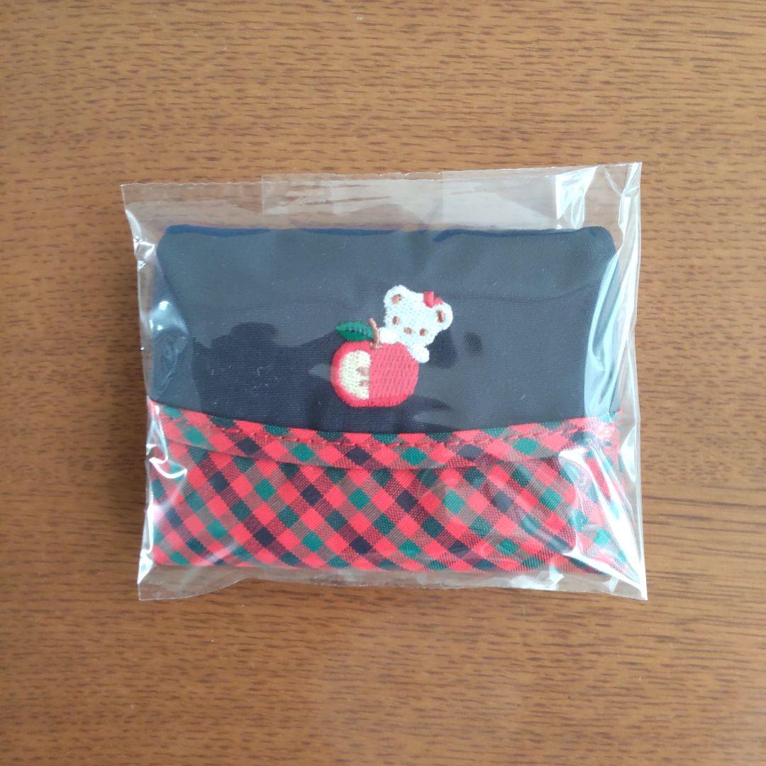 ✨新品未開封✨ファミリア familiar☆ティッシュケース 赤系チェック