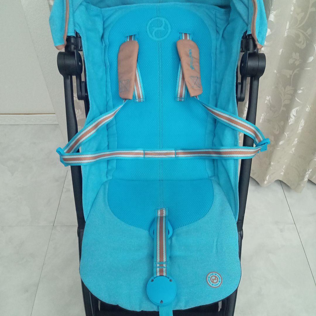 極美品♡【cybex】リベル／ビーチブルーJP 《ハーネス付き》