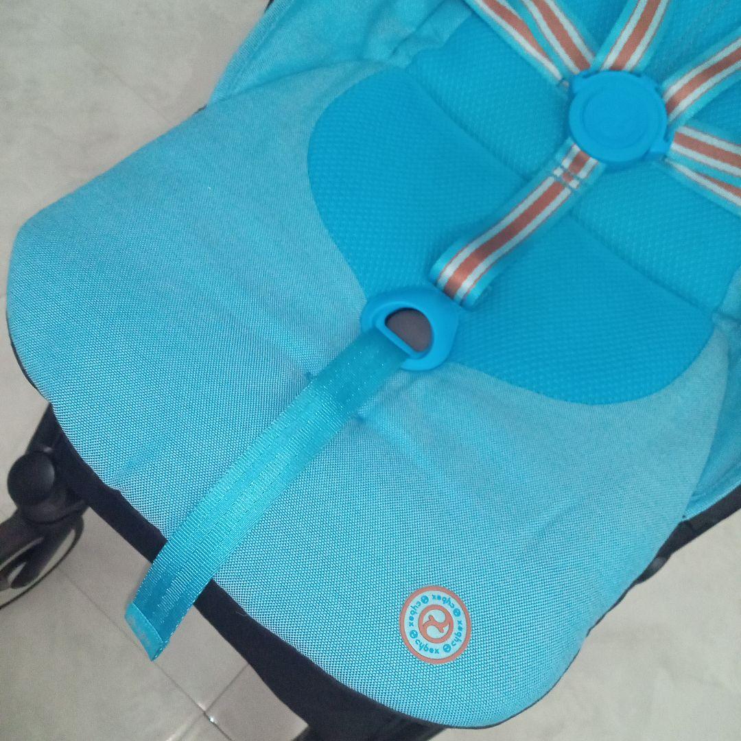 極美品♡【cybex】リベル／ビーチブルーJP 《ハーネス付き》