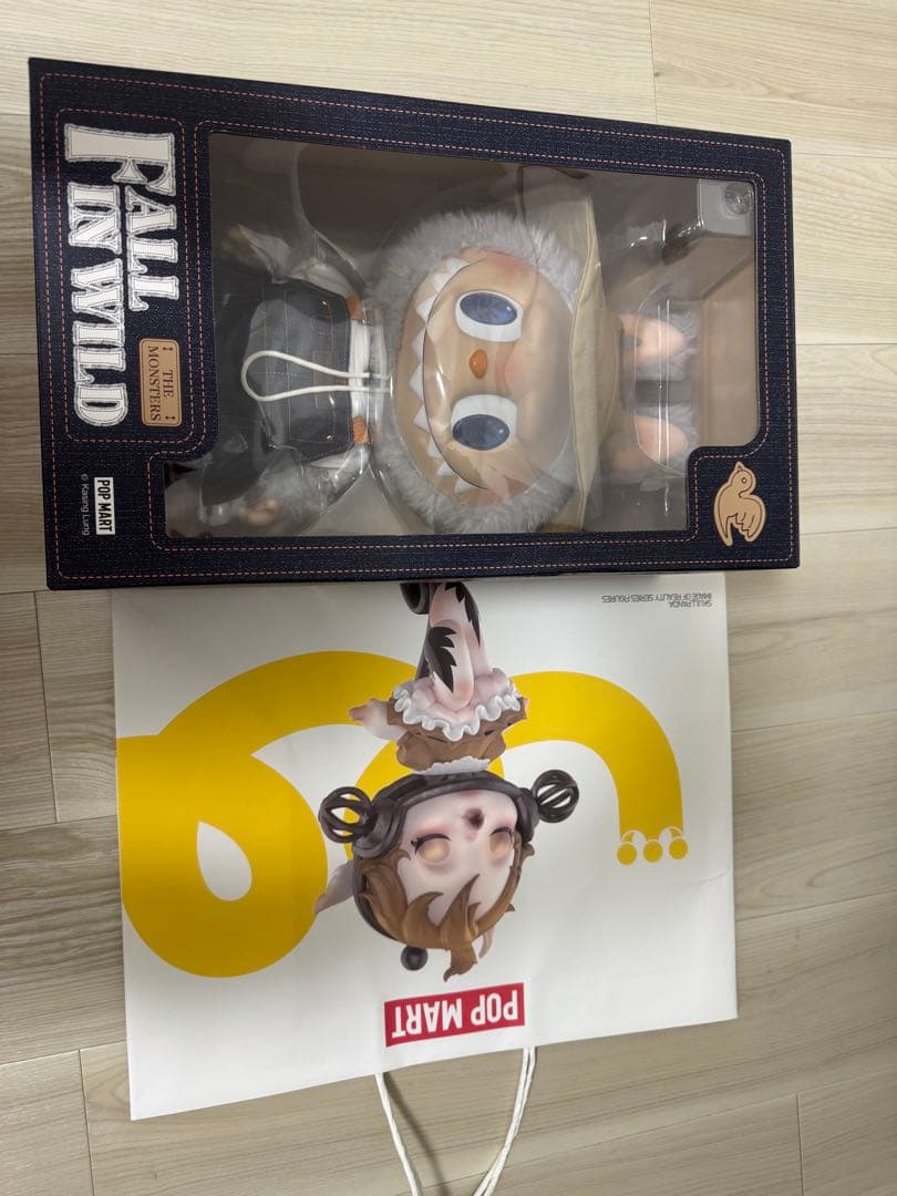 値下げ中PopMartTheMonstersFallIn Wild Labubu Amazon.com: POP MART The Monsters Fall in Wild Series-Vinyl Plush
