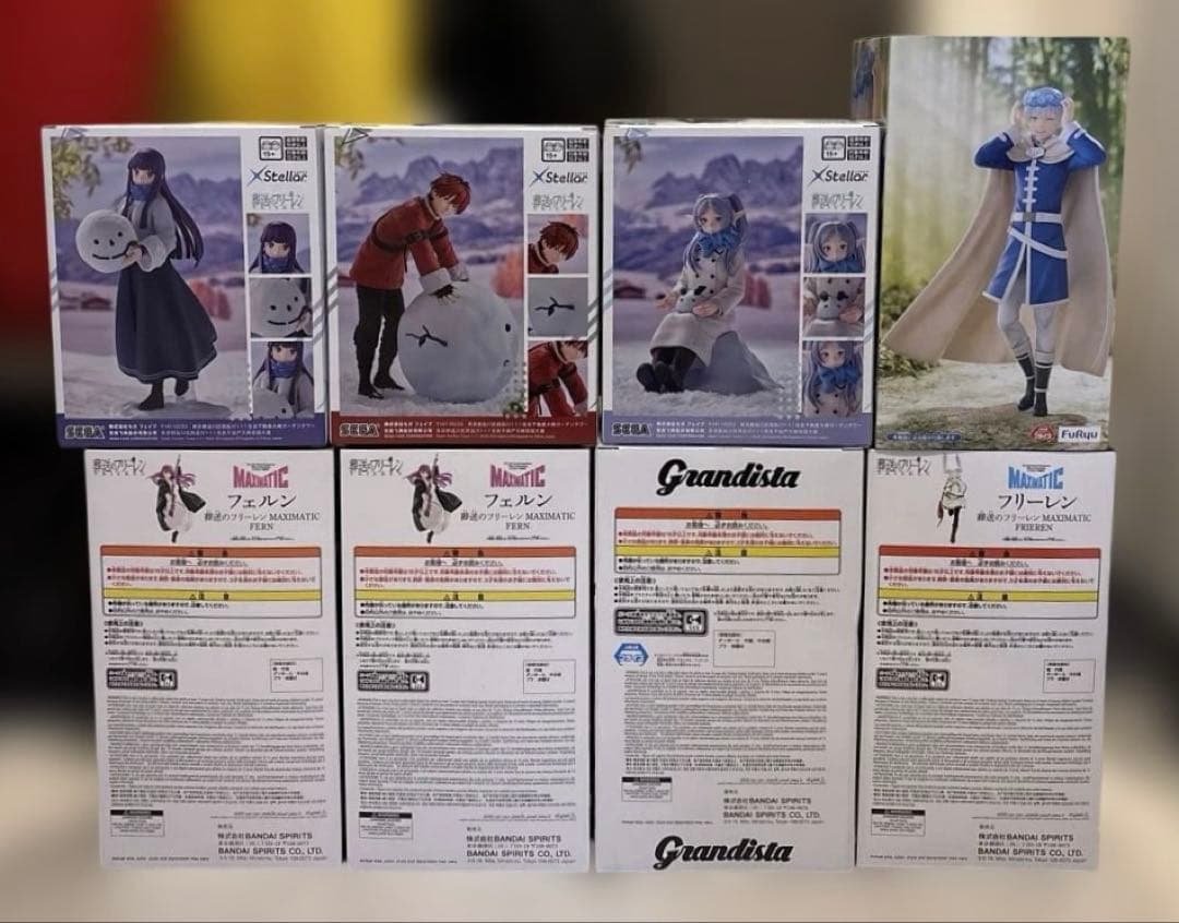 未開封 葬送のフリーレン プライズフィギュア まとめ売り 8点セット