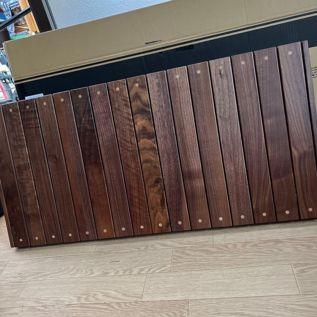 HILLS FIELDの俺のMOKKINストレートタイプ ウォールナット - テーブル