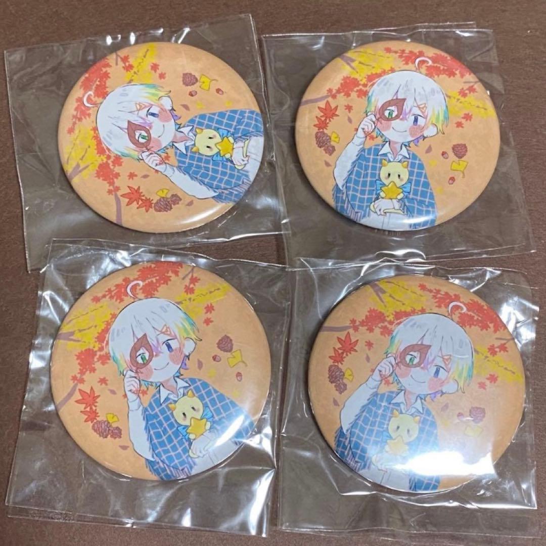 【おもち】すたぽら Relu 個人時代 シーズン缶バッジ 冬 秋