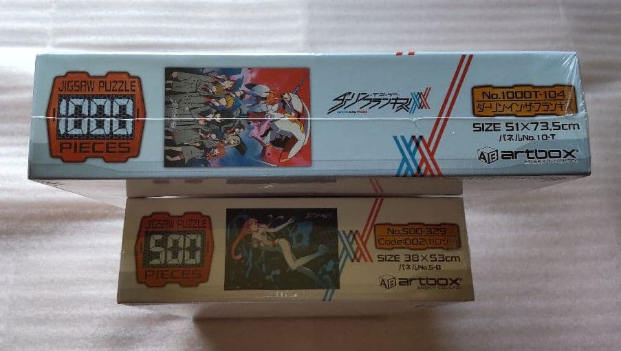 ダーリンインザフランキス　パズル　セット　1000ピース　500ピース